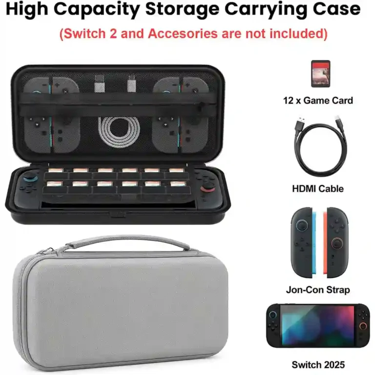 Custom EVA Storage Case for Switch & Accessories