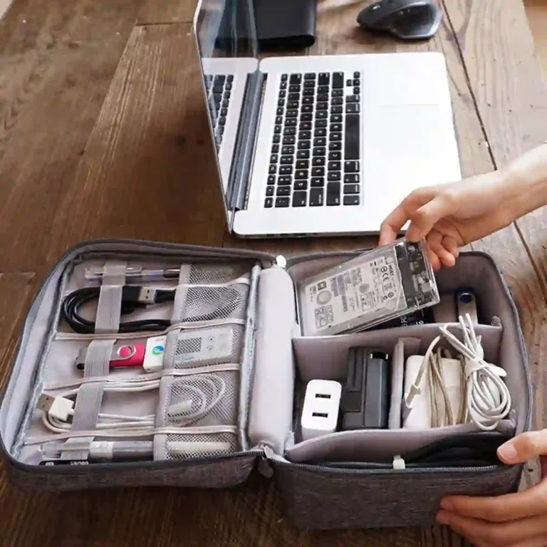 O2 Digital Organiser Compact & Portable Digital Organizer Bag - GADAO EVA CASE