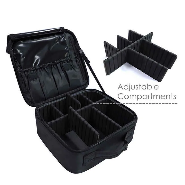 Black Cosmetic Organizer Case