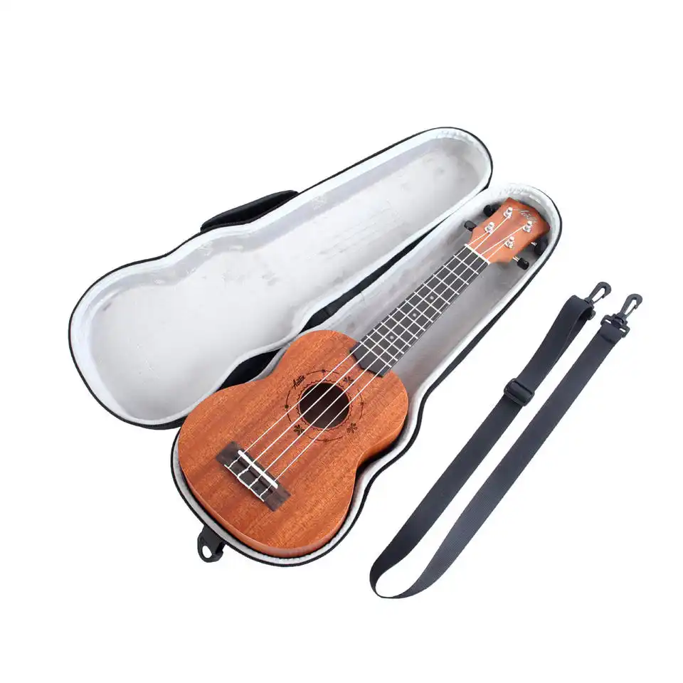 Plush velvet lining and molded insert inside a custom EVA instrument case