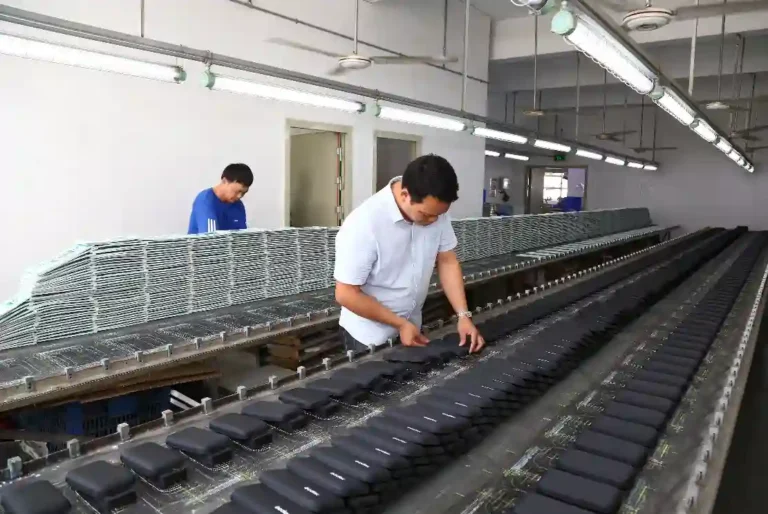 Mass production of OEM EVA guitar cases at our specialized Vietnam EVA case factory