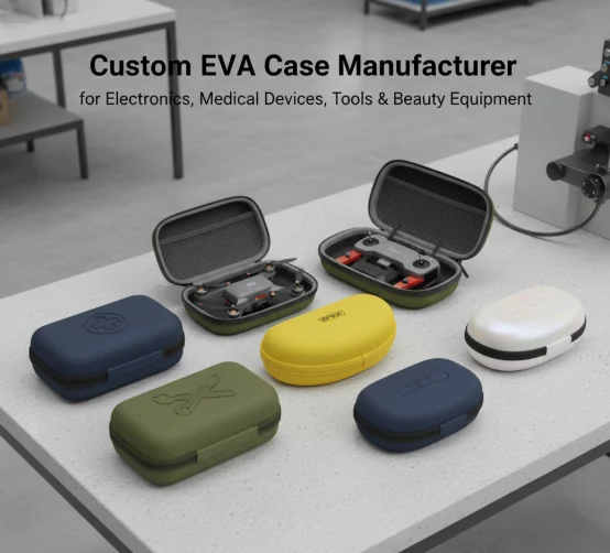 Custom EVA carrying case for medical devices