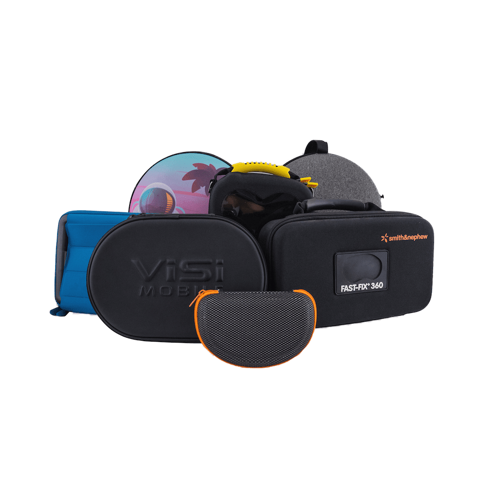 Custom EVA carrying case for medical devices