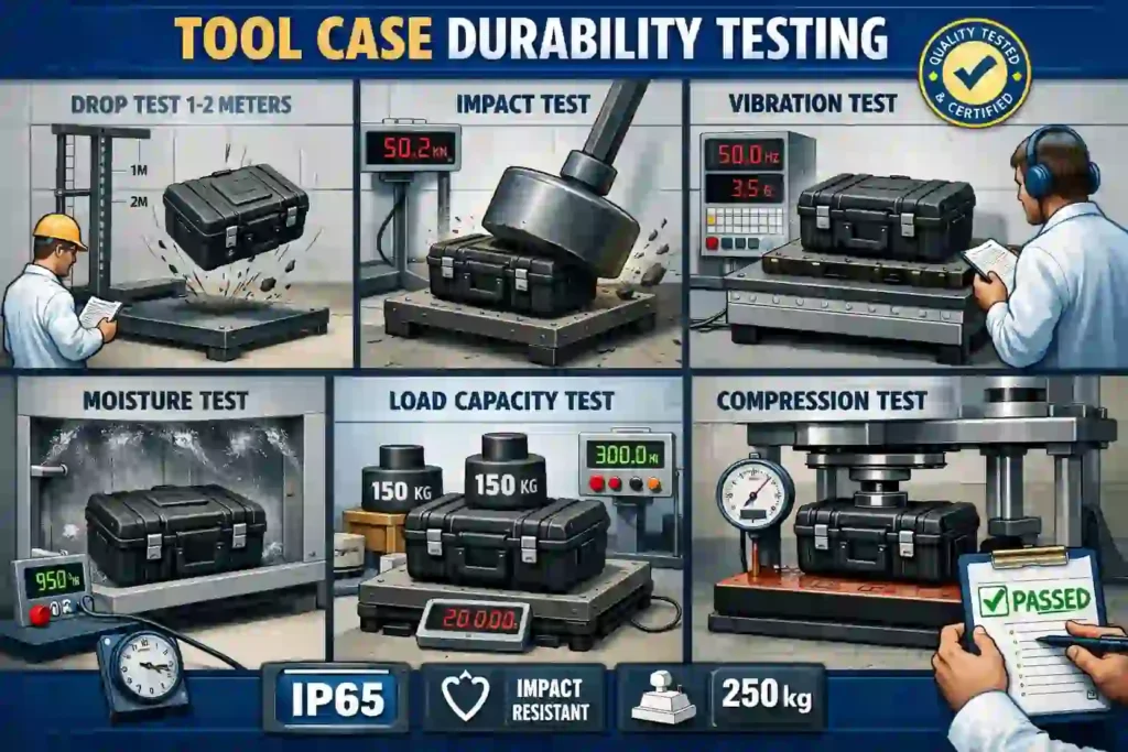 Different tools require different protection strategies. A professional industrial tool case must accommodate diverse tool types