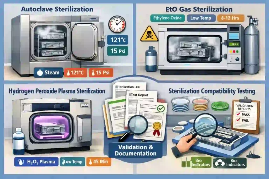 EVA (Ethylene-Vinyl Acetate) foam is the material of choice for medical device cases because it offers superior protection combined with regulatory compliance.