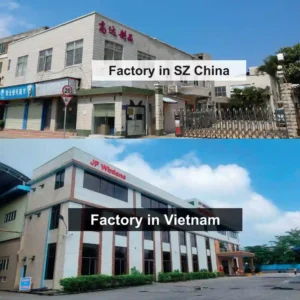 Engineering CAD blueprint of a custom logo EVA case with foam insert designed by an expert EVA case ODM.