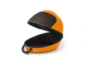 Black OEM EVA hat case with carrying handle for travel and wholesale