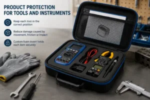 custom molded EVA case for tool