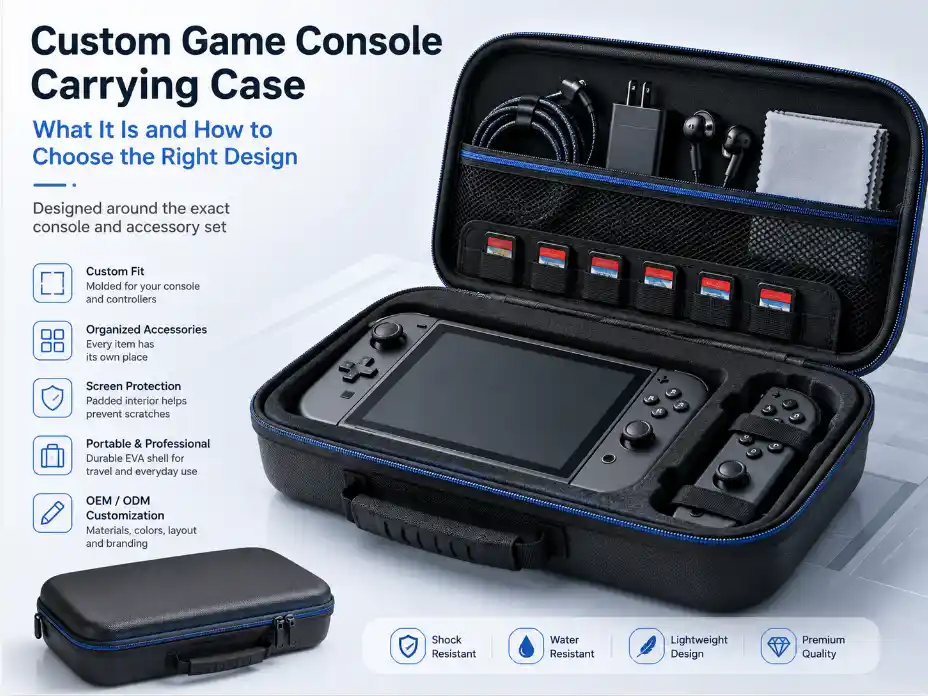 custom game console carrying case