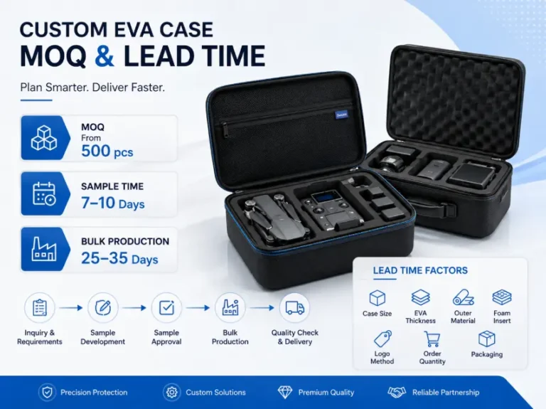 custom EVA case MOQ